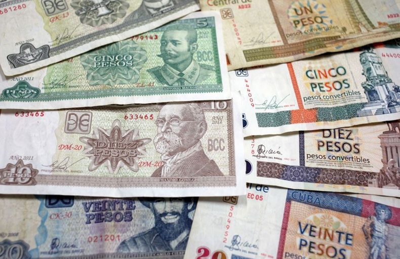 Moneda en Cuba CUC y CUP