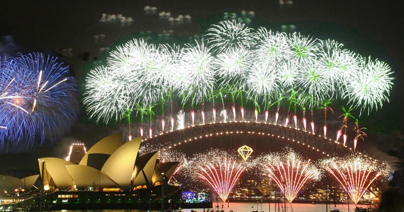 Año nuevo en Sydney