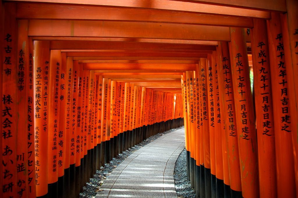 Santuario de Fushimi Inari, Japón