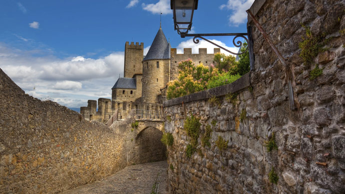 Ciudad medieval de Carcasona, Francia