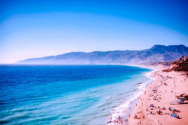 Playa de Malibú, California