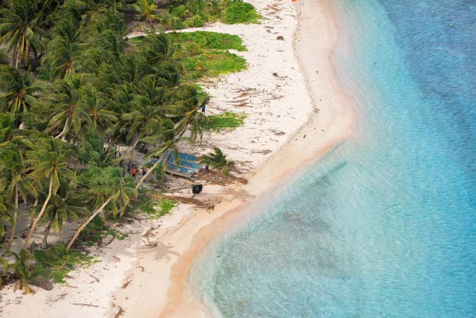 Playa de Micronesia