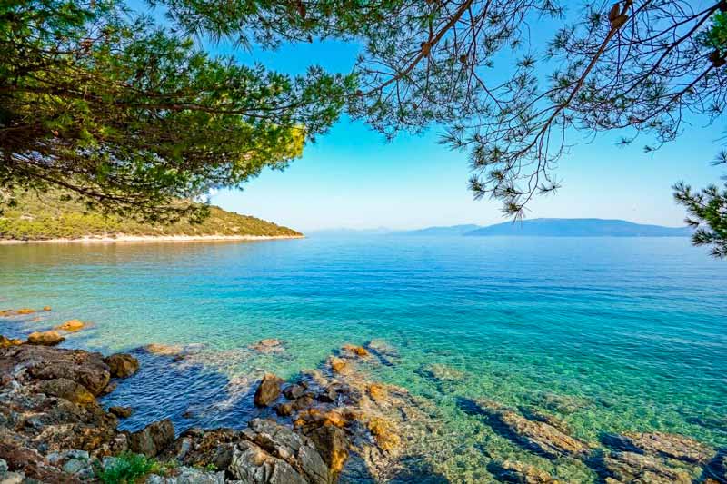 Playa de Rajska, Croacia