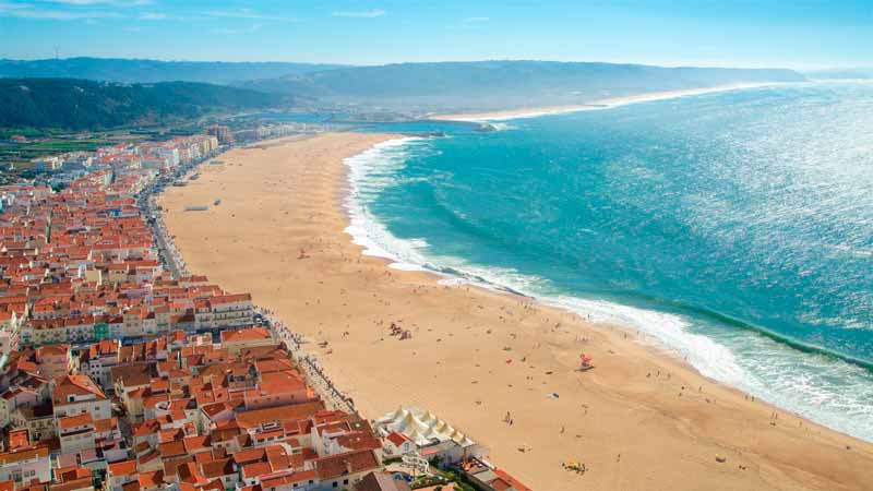 Praia de Nazaré, Portugal