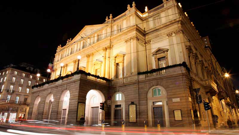 Teatro alla Scala de Milán, Italia