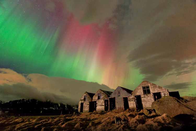 Auroras boreales de Islandia