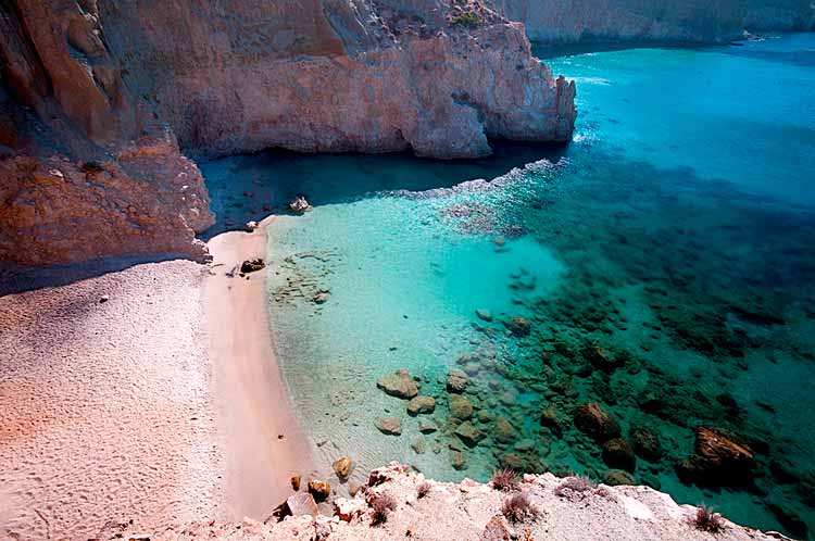 Playa Tsigrado, Grecia