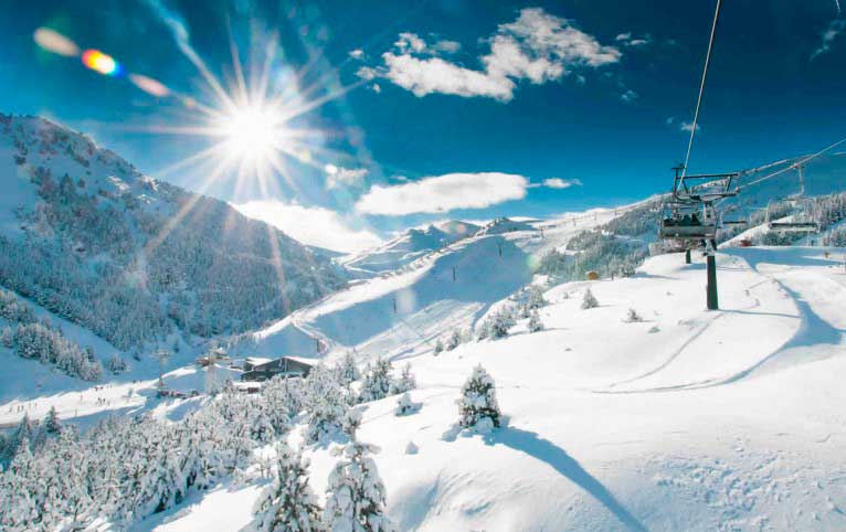 Estación de esquí Benasque-Cerler